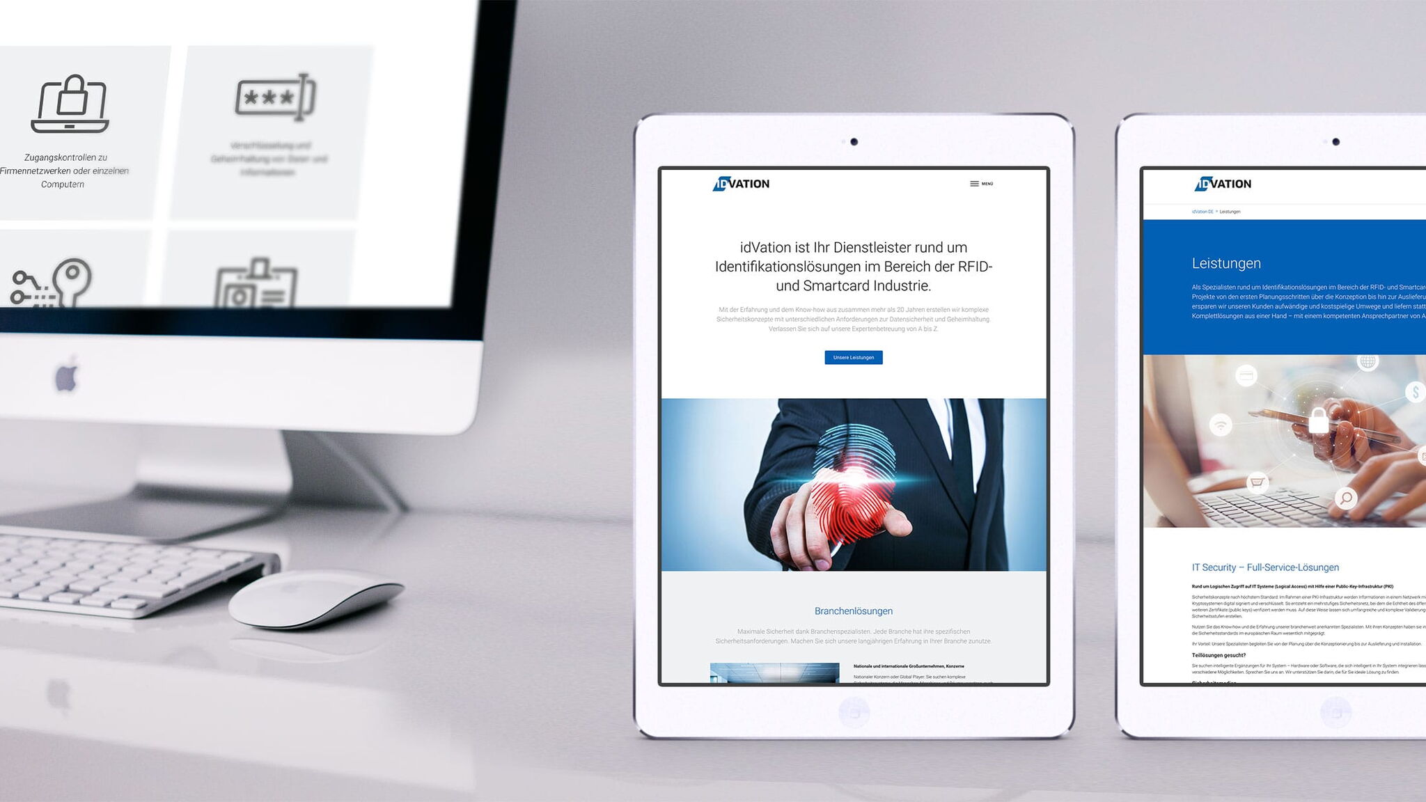Webseite für idvation.com